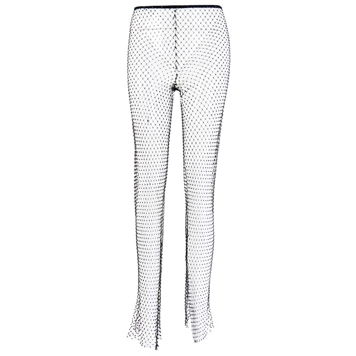 KUNNA Diamante See-Through Pants