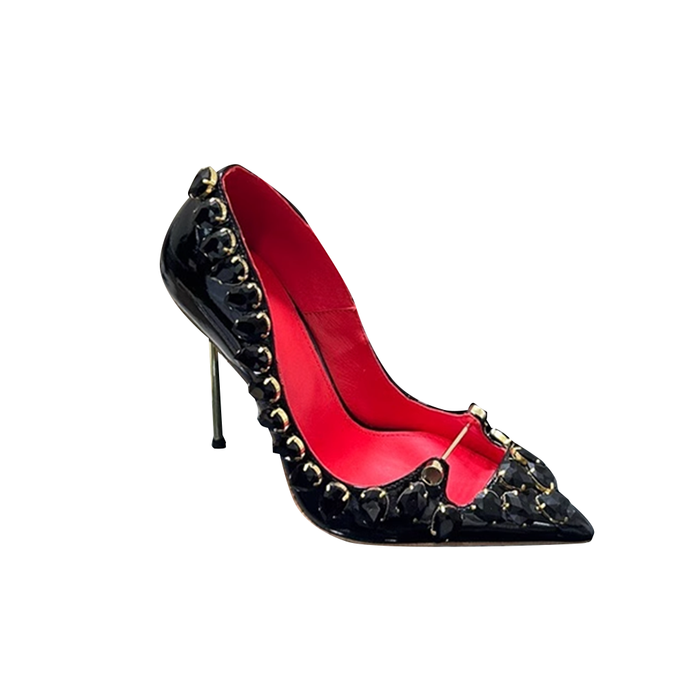 LACRU Diamante High Heel Pumps