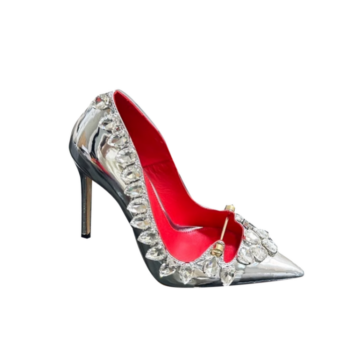 LACRU Diamante High Heel Pumps