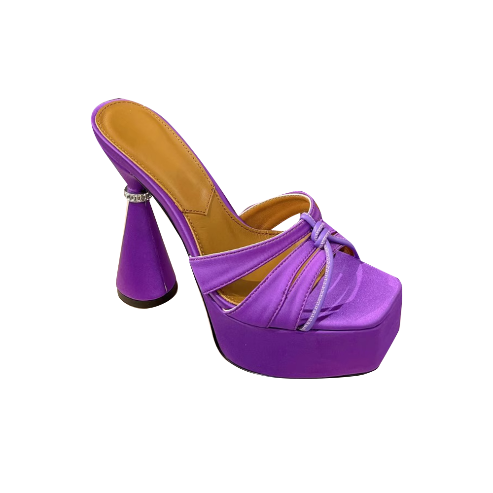 LAKIO Platform Mules Sandals