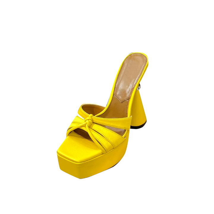 LAKIO Platform Mules Sandals