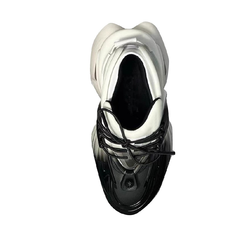 WOMEN - LANUA Lace Up Platform Sneakers
