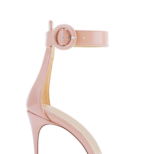 LEFAI Ankle Strap Mid Heel Sandals - 6cm