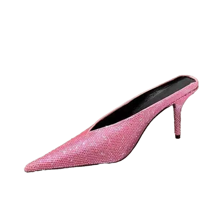 MAIJA Diamante Mules Pumps