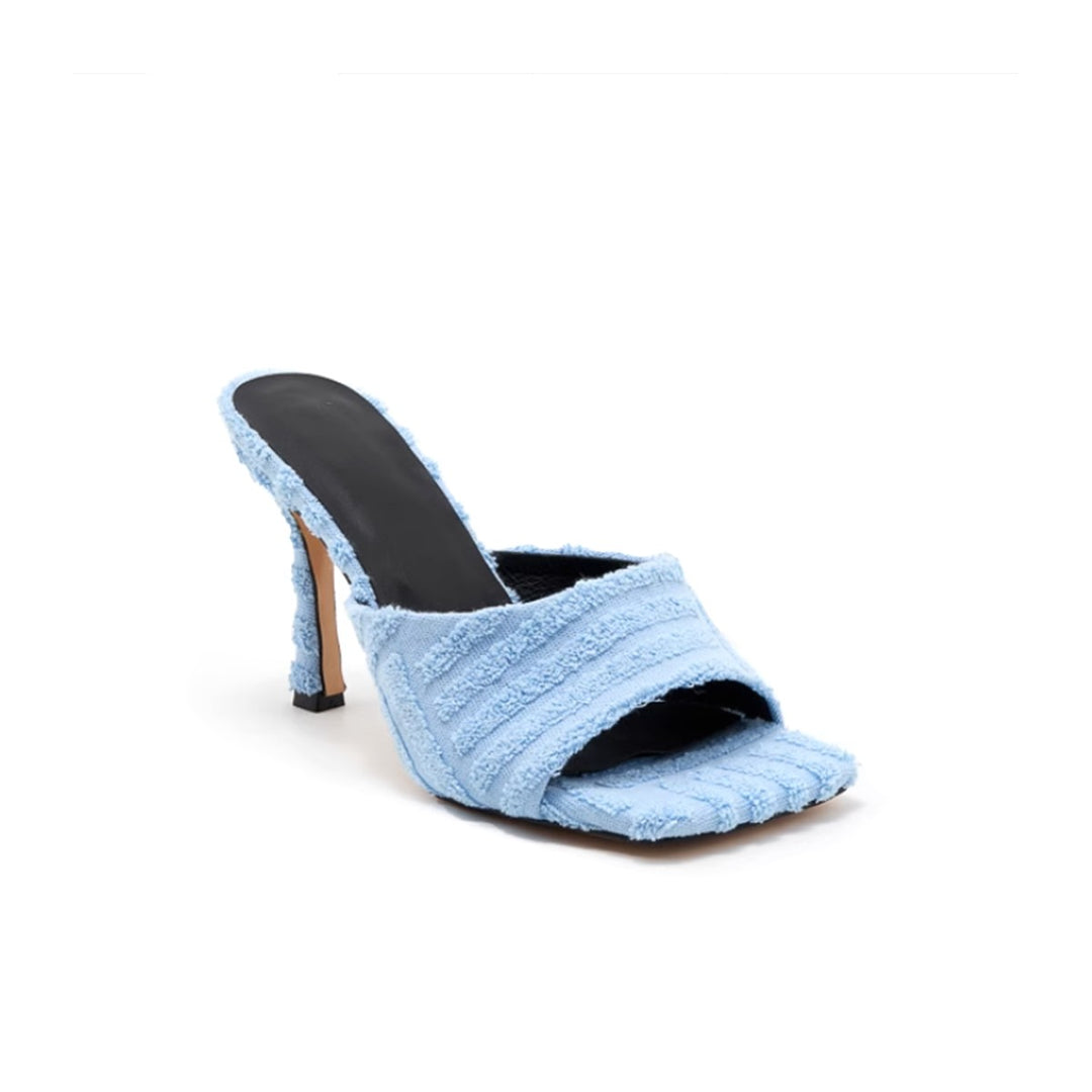 MALRE Stiletto Heel Mules Sandals
