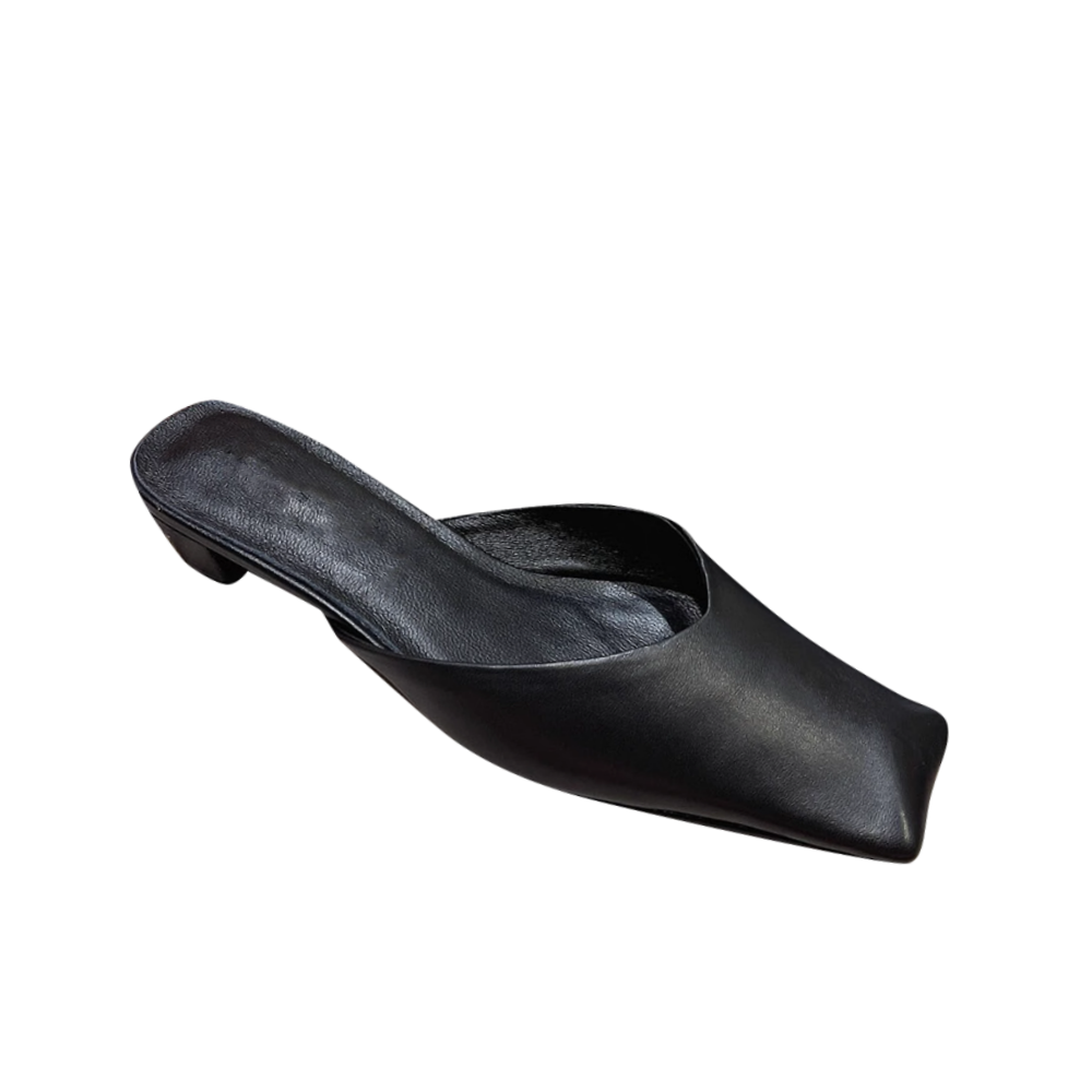 METRU Leather Mules Sandals