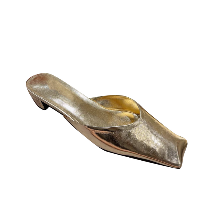 METRU Leather Mules Sandals