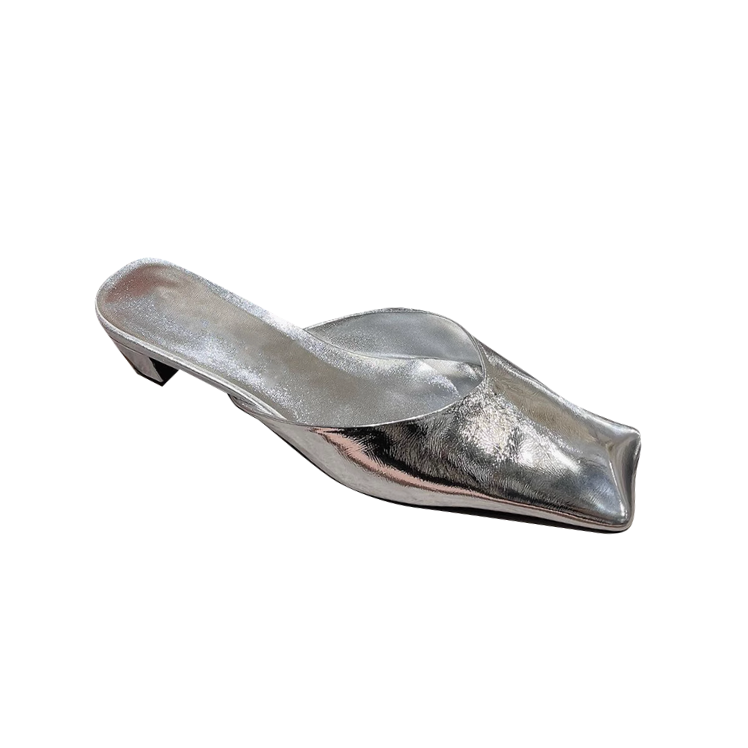 METRU Leather Mules Sandals