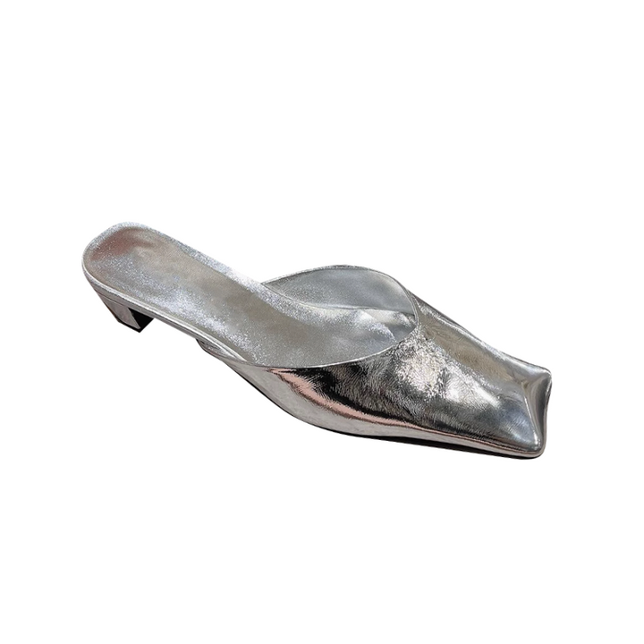 METRU Leather Mules Sandals