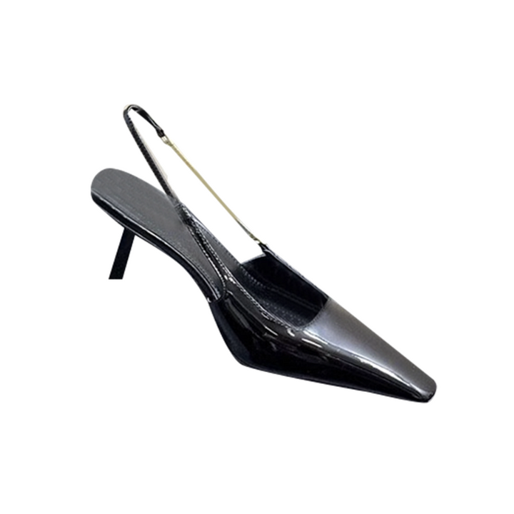 MIRCA Ankle Strap Mid Heel Sandals