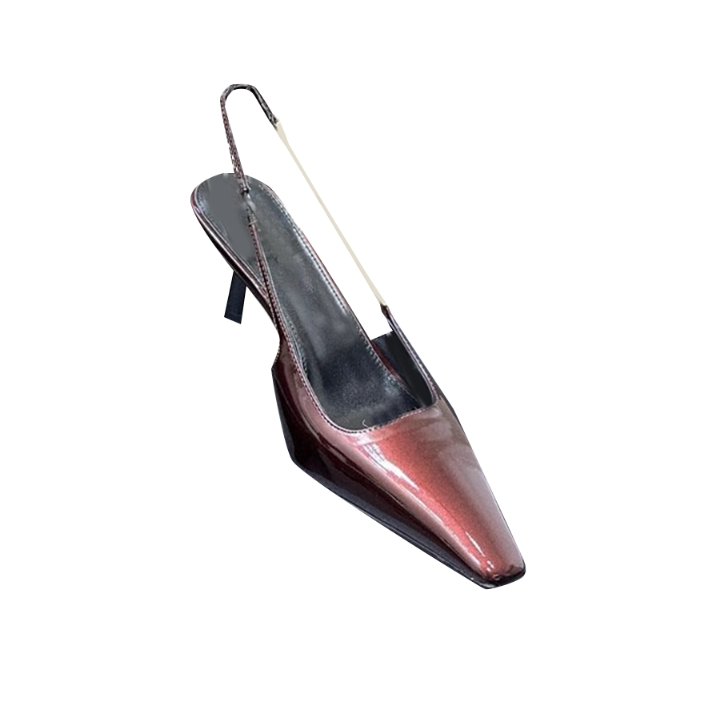 MIRCA Ankle Strap Mid Heel Sandals