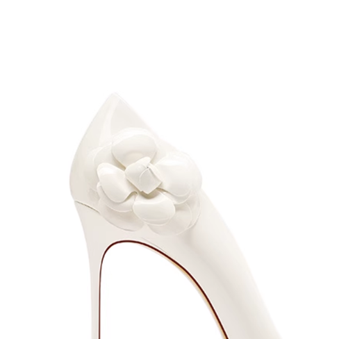 MUCHE Flower Embellished High Heel Pumps - 10cm