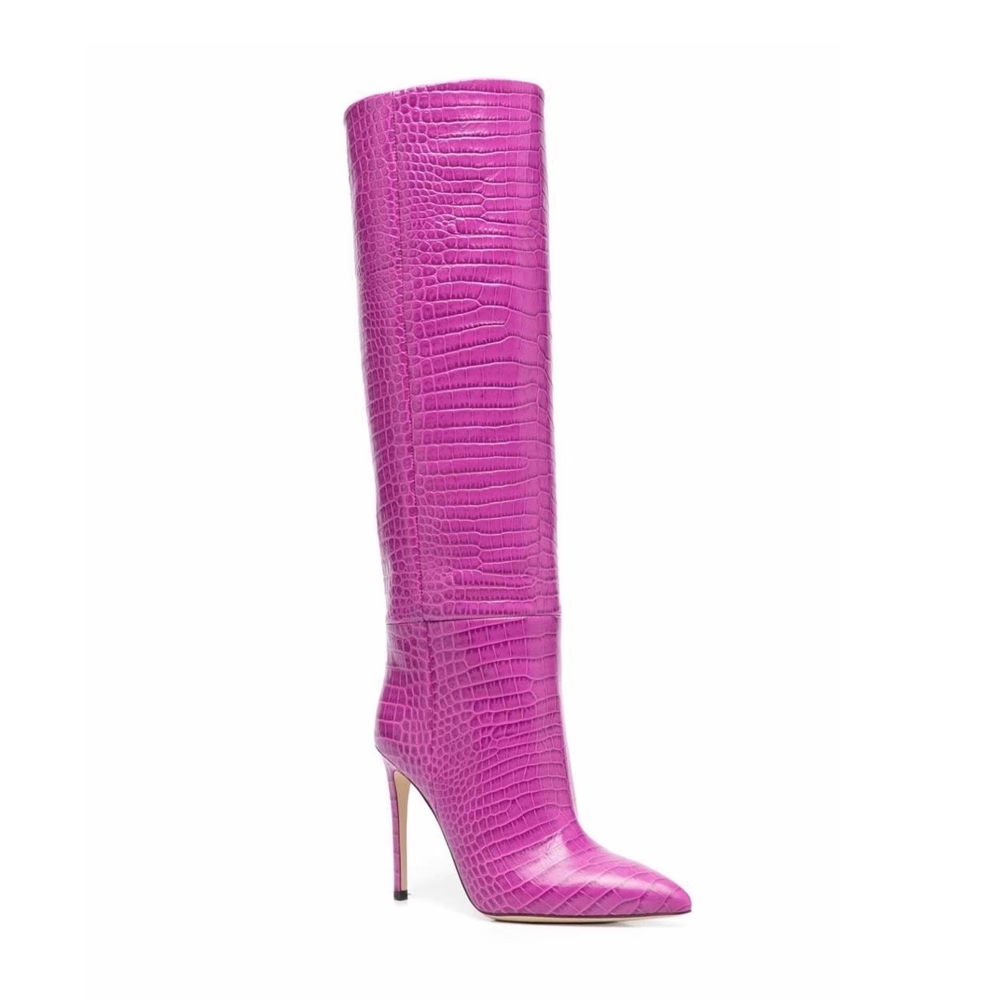 MUTEV Stiletto High Heel Knee High Boots