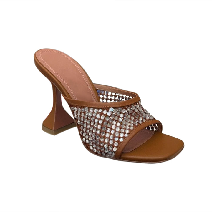NATVO Diamante Mules Sandals