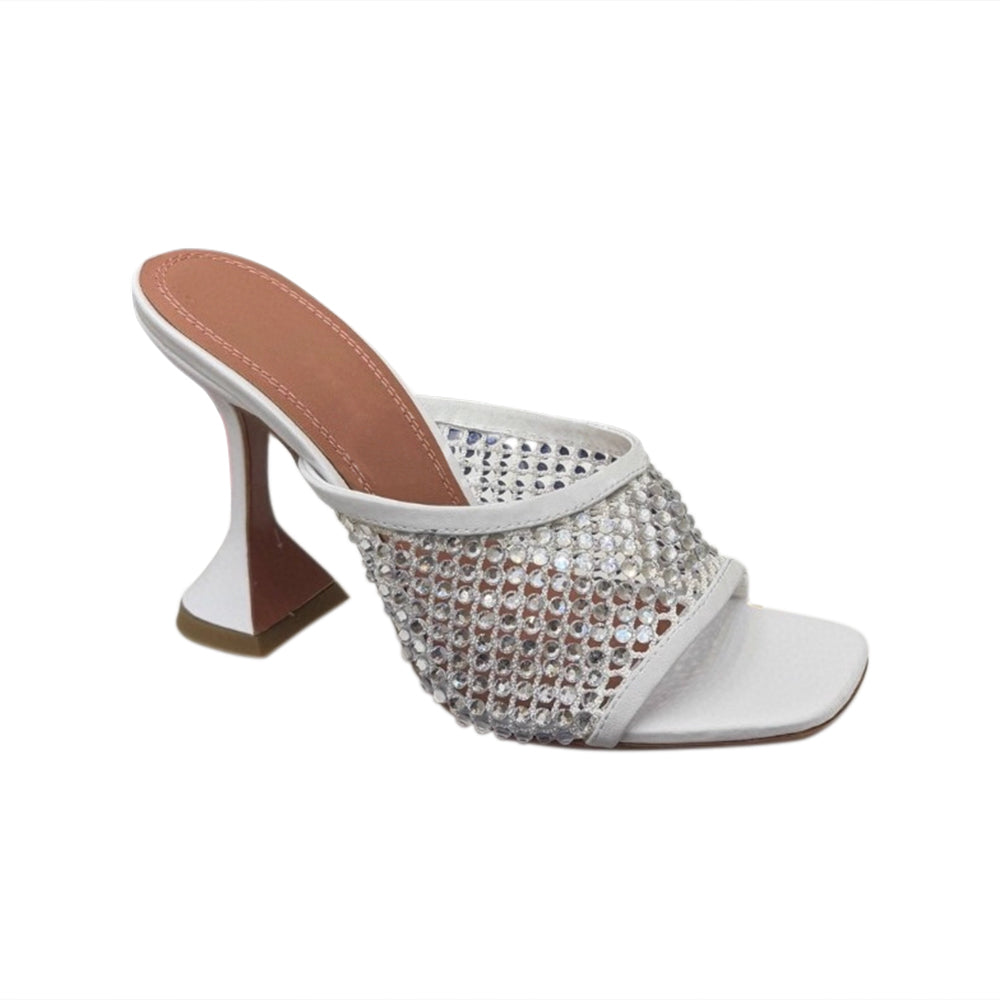 NATVO Diamante Mules Sandals