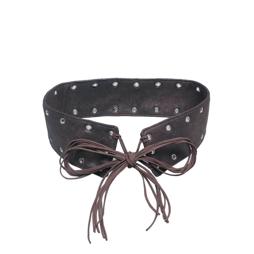 NAVRI Lace Up Girdle Belt