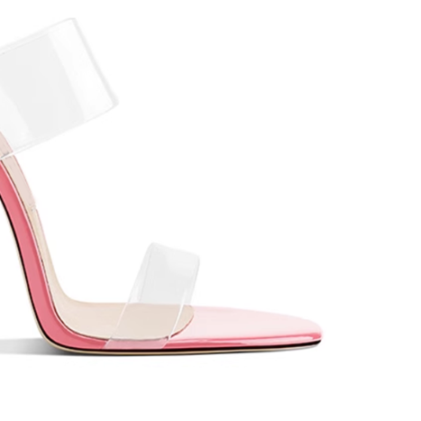 NOMNA PVC Mules Sandals - 10cm