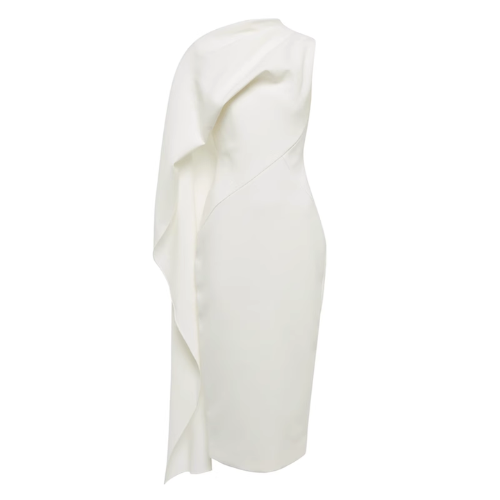 PADUI Ruffled Evening Dress Gown