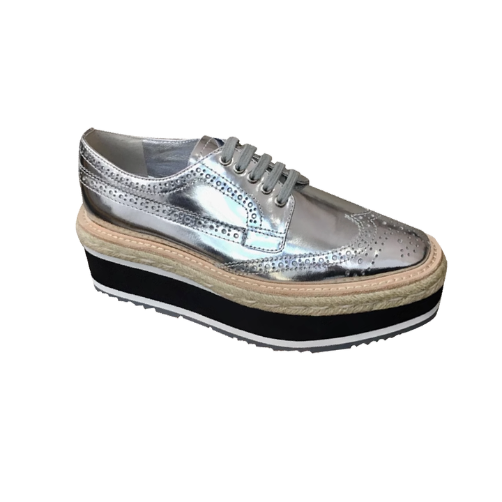 PAOCE Lace Up Platform Sneakers