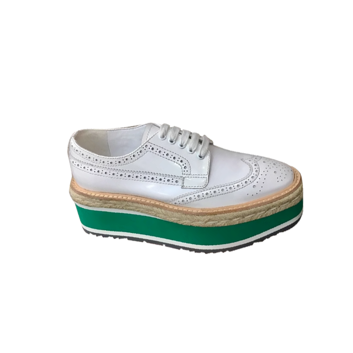PAOCE Lace Up Platform Sneakers