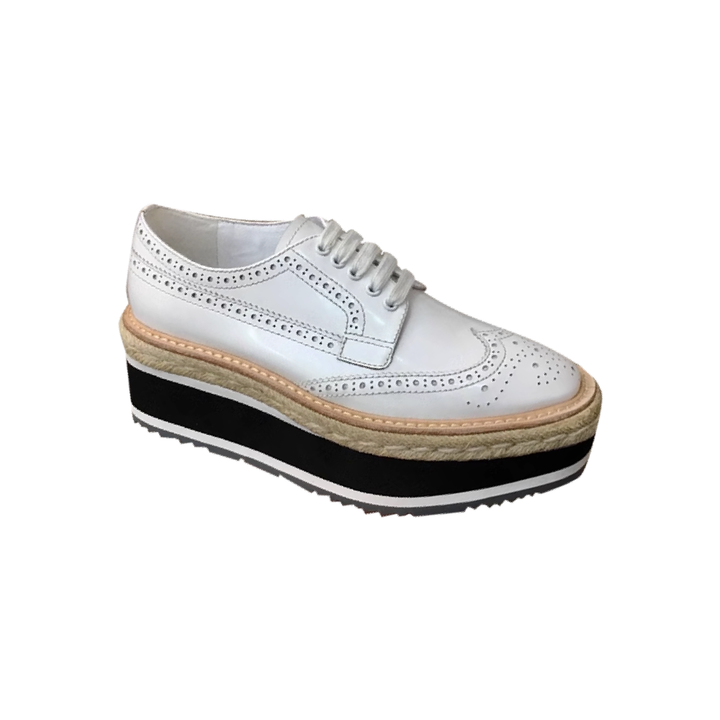 PAOCE Lace Up Platform Sneakers