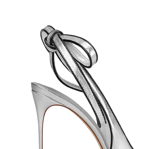 PESOR Lace Up Slingback High Heel Sandals - 10cm