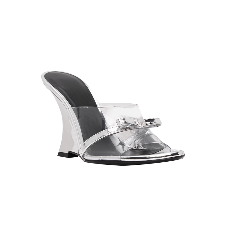 PEXVO Wedged Heel Mules Sandals