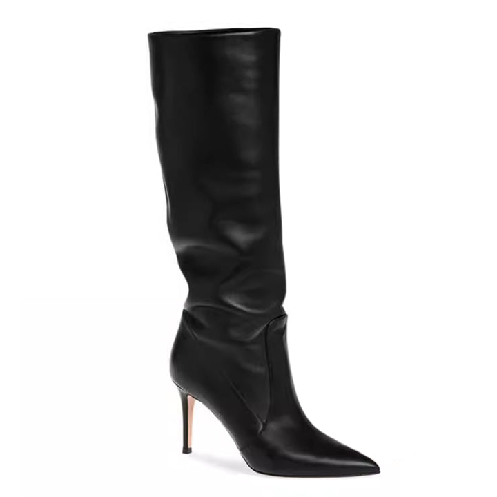 RADCE Stiletto High Heel Knee High Boots