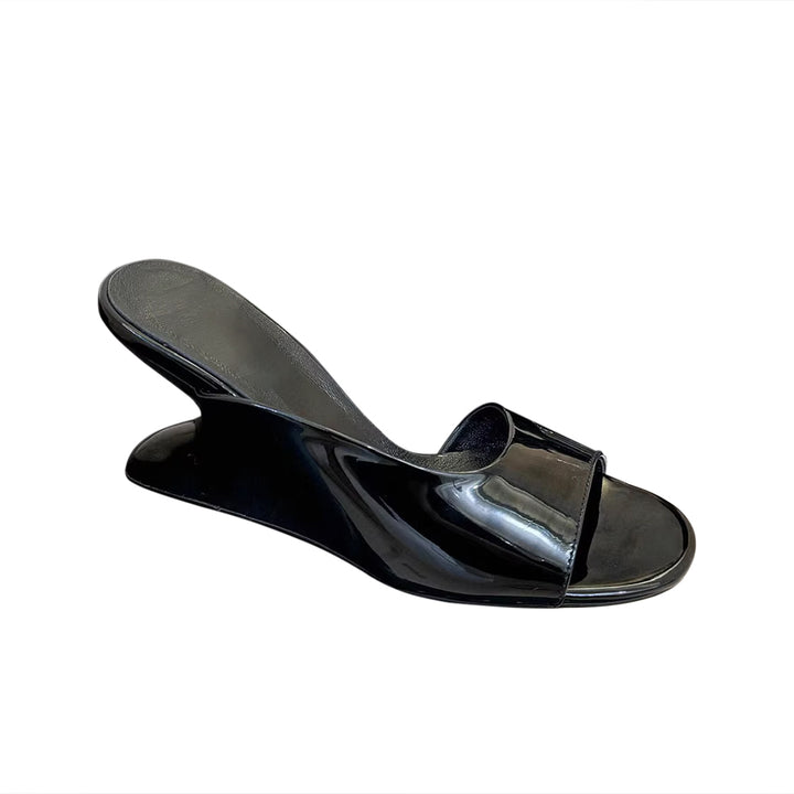 RAVGA Wedged Heel Mules Sandals