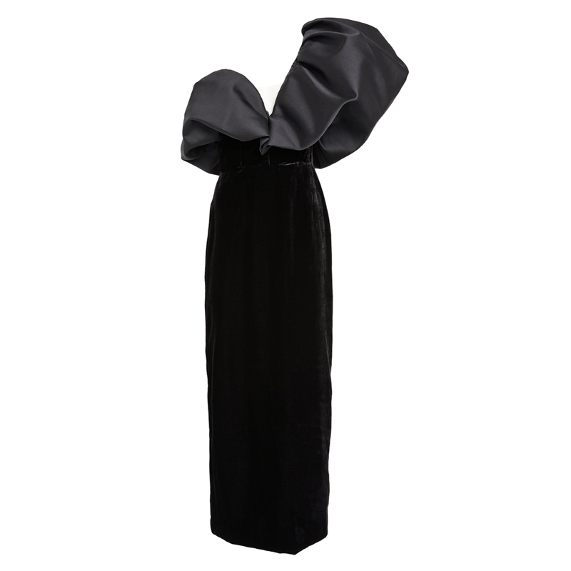 RAVUS Ruffled Evening Dress Gown