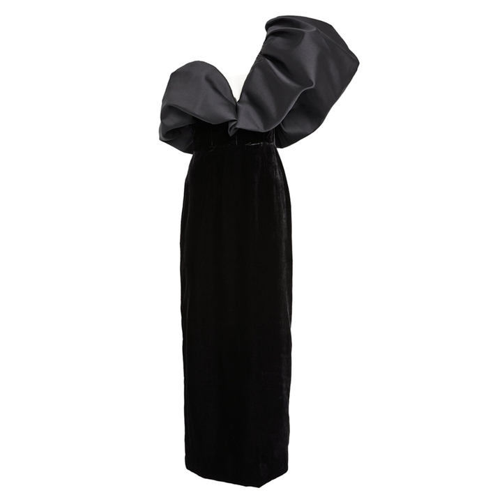 RAVUS Ruffled Evening Dress Gown