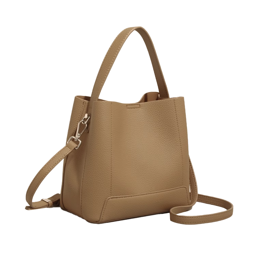 RBOVE Leather Bucket Bag