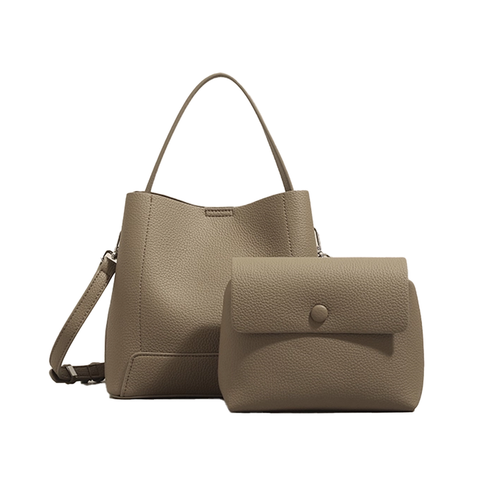 RBOVE Leather Bucket Bag