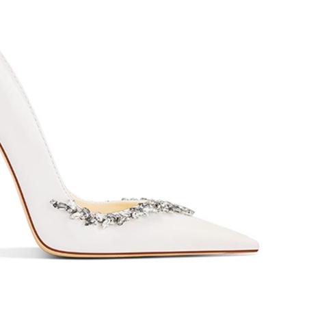 REKIN Diamante High Heel Pumps - 10cm