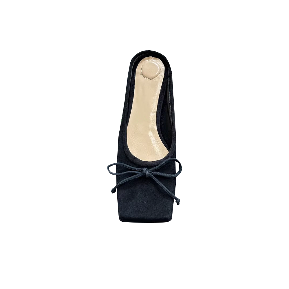 RENIV Bow High Heel Mules Pumps - 10cm