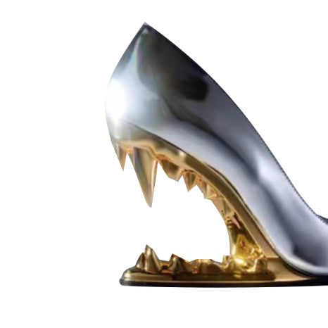 RENUI Sculptured Wedged Heel Pumps