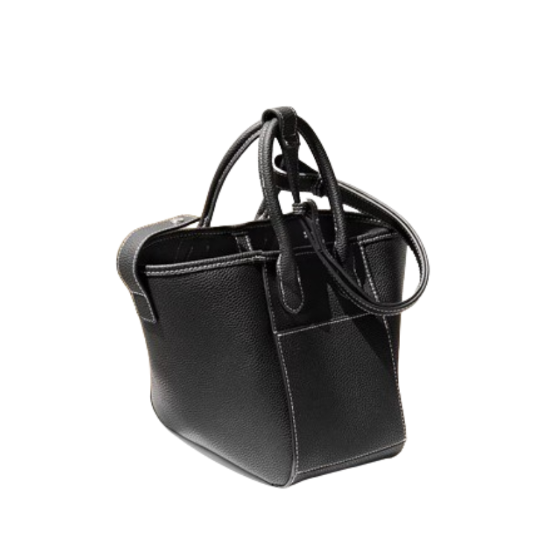 RHETT Leather Bucket Bag
