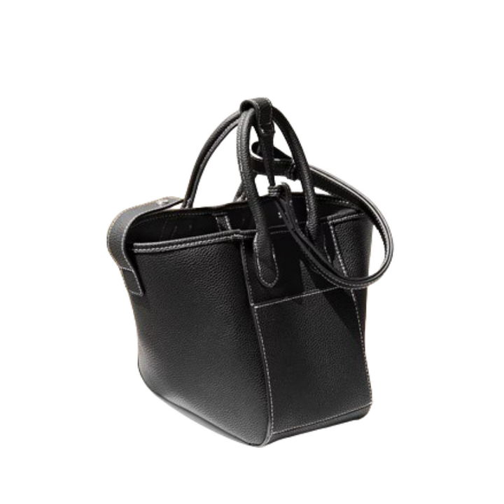 RHETT Leather Bucket Bag