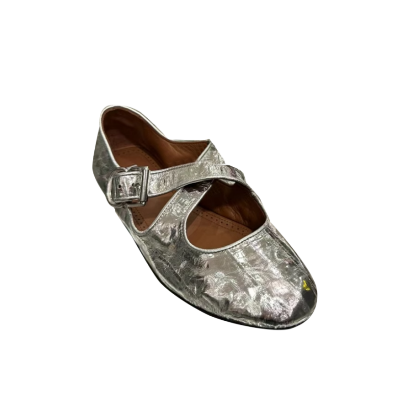 ROSLA Cross Strap Ballet Shoes