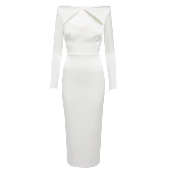 ROTIK Cut Out Evening Dress Gown
