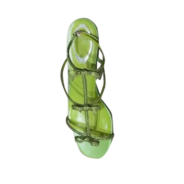 ROTTI Diamante Bow Flat Sandals