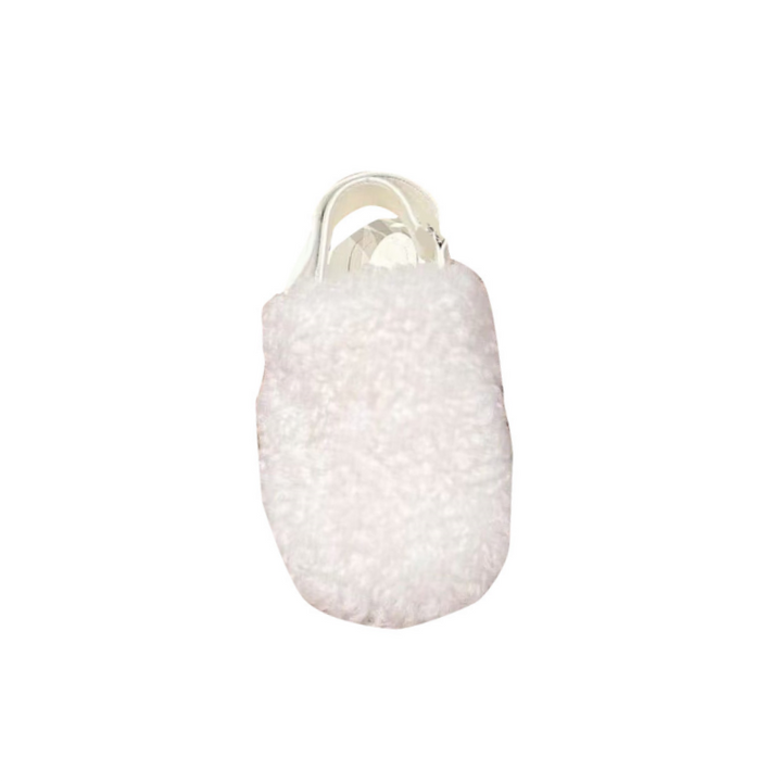 RUMIE Fur Flat Sandals