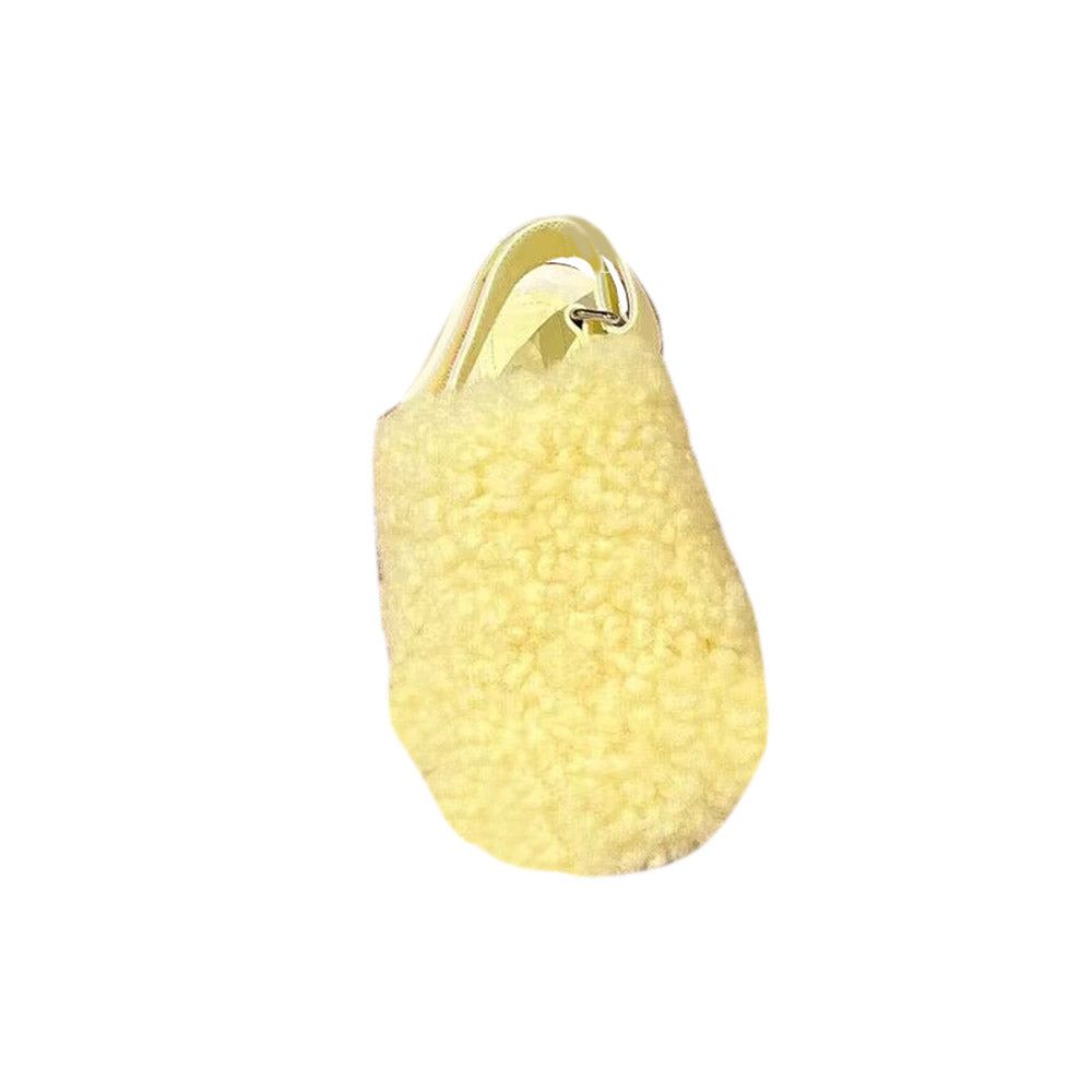 RUMIE Fur Flat Sandals