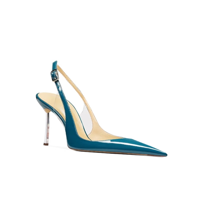 RUSCA Slingback Mid Heel Sandals - 6cm