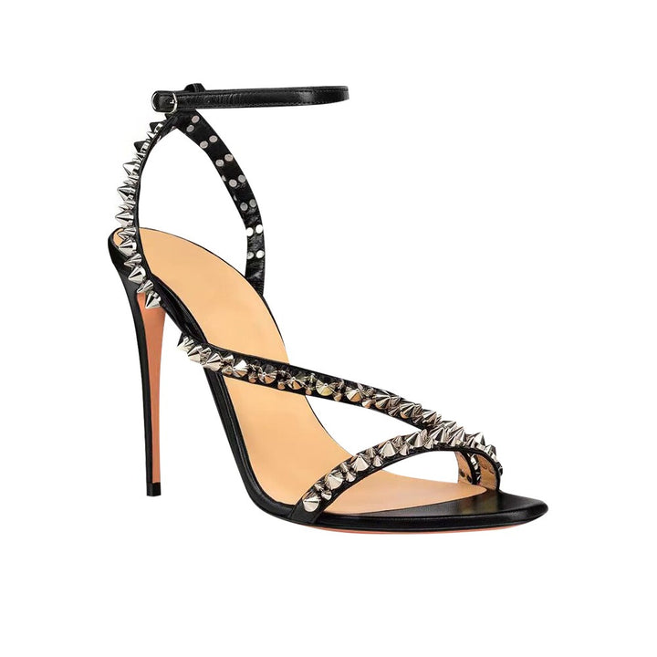 SADET Studded High Heel Sandals