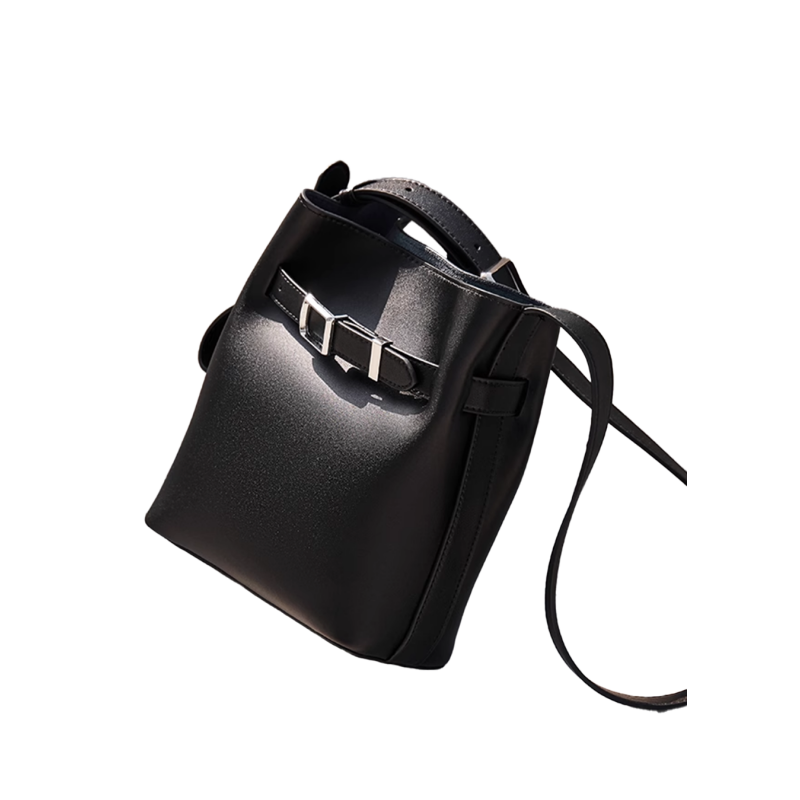 SADIO Buckled Bucket Bag