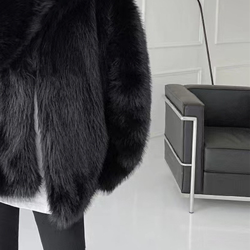 SALVA Vegan Fur Coat