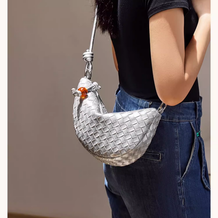 SAMRA Braided Cross Body Bag