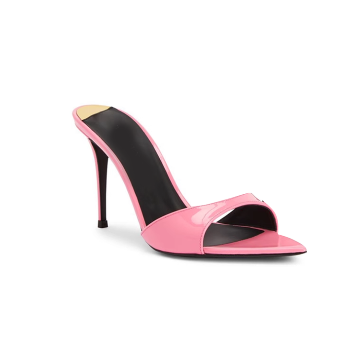 SERTI Stiletto High Heel Mules Sandals - 10cm