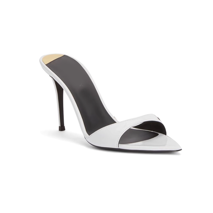 SERTI Stiletto High Heel Mules Sandals - 10cm